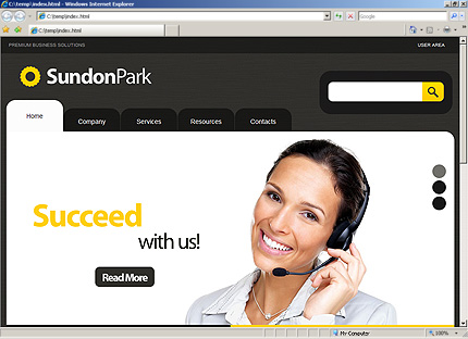 Website Template #31434