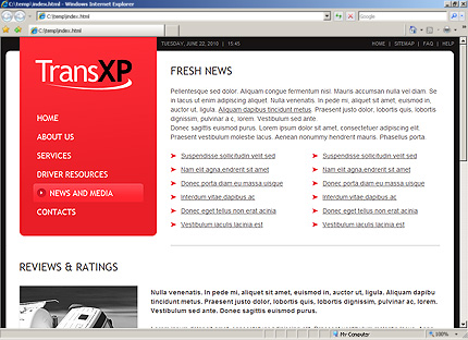 Website Template #31612