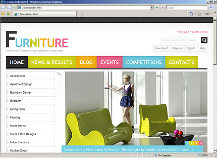Website Template #31759