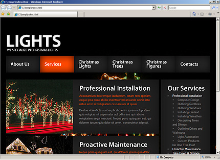 Website Template #31784
