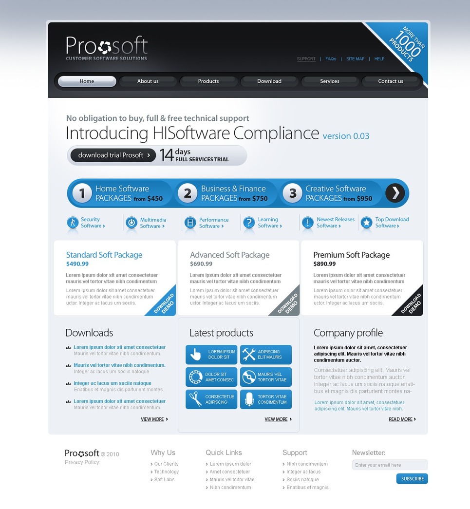 Software Company Website Template Web Design Templates Website Templates Download Software Website Template Design Software