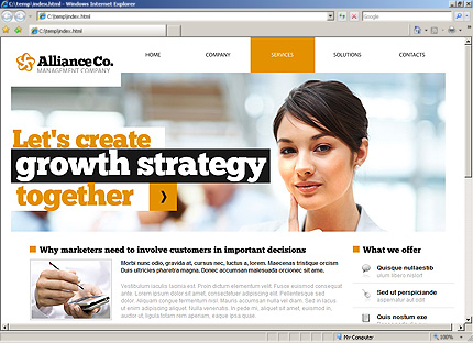 Website Template #31933