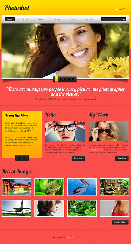Website Template #31945