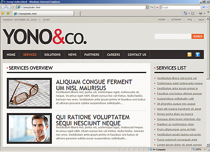 Website Template #31956
