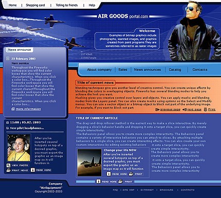 Website Template #3251