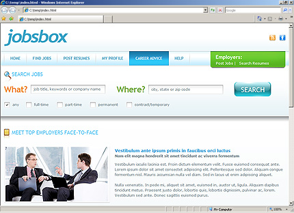 Website Template #32009