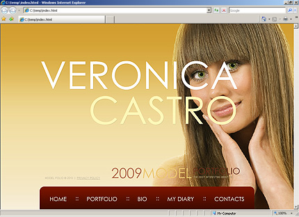 Website Template #32128