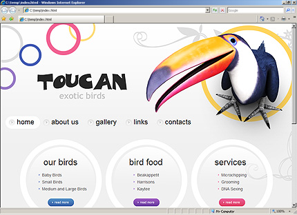 Website Template #32211