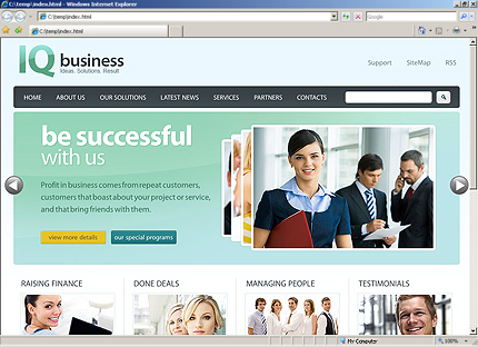 Website Template #32216