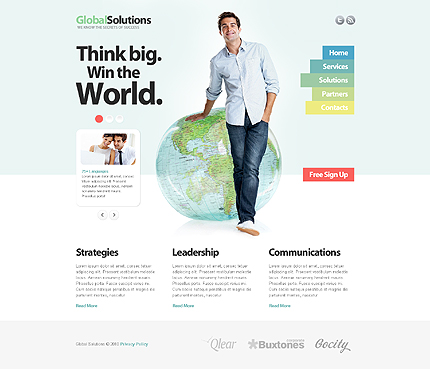 Website Template #32351