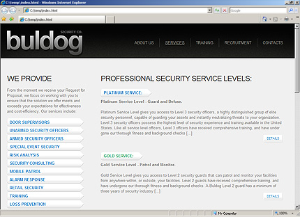 Website Template #32400