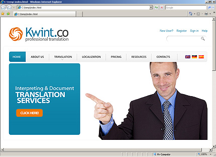 Website Template #32459