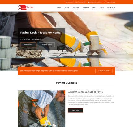 Modèles Landing Page