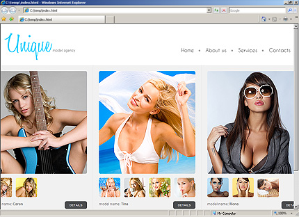 Website Template #32800