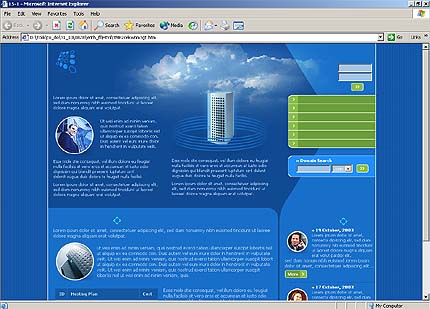 Website Template #3343