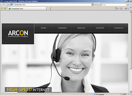 Website Template #33015