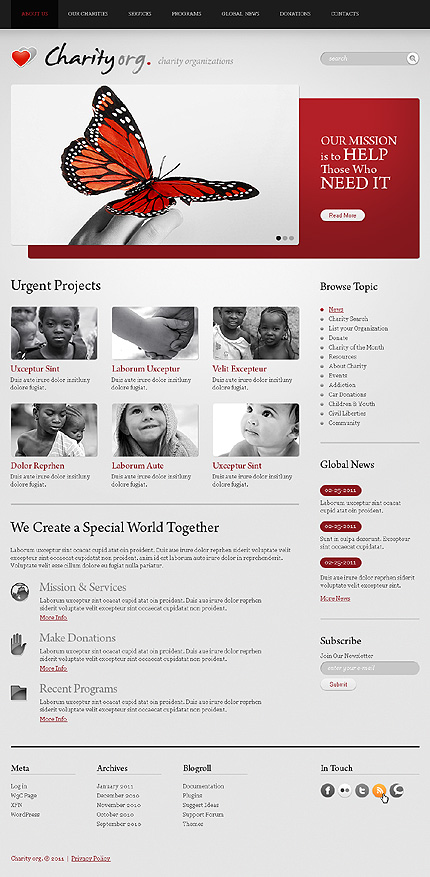 Website Template #33171