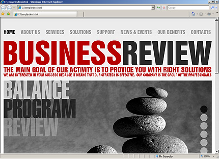 Website Template #33207