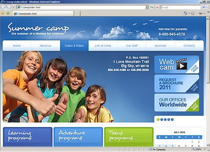 Website Template #33376