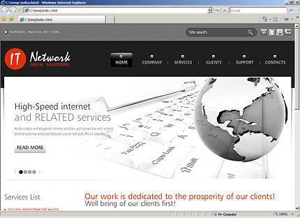 Website Template #33381