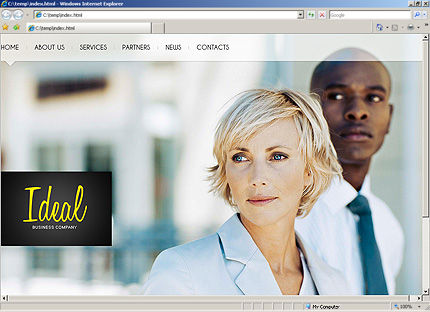 Website Template #33445