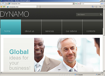 Website Template #33456