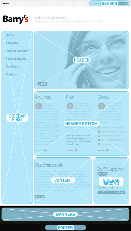 Website Template #33461