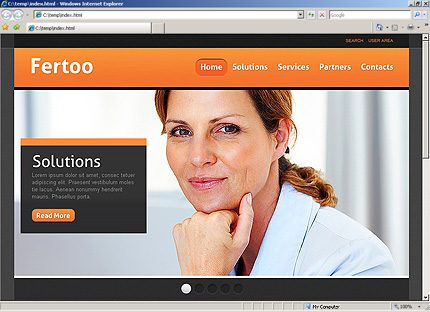 Website Template #33493