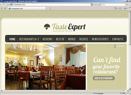 Website Template #33520