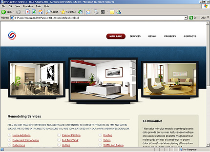Website Template #33604