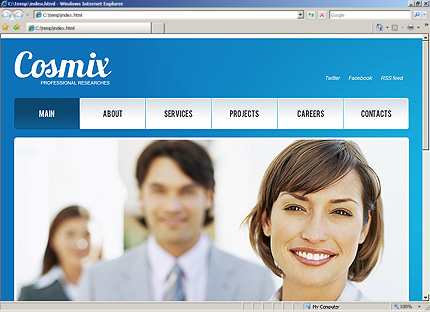 Website Template #33660