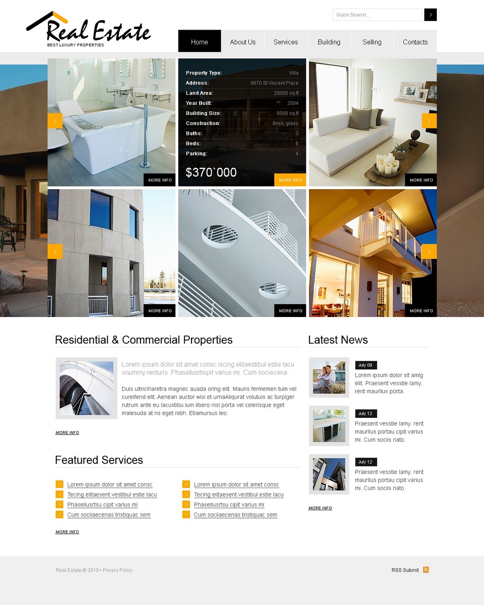 Real Estate Turnkey Website 2.0