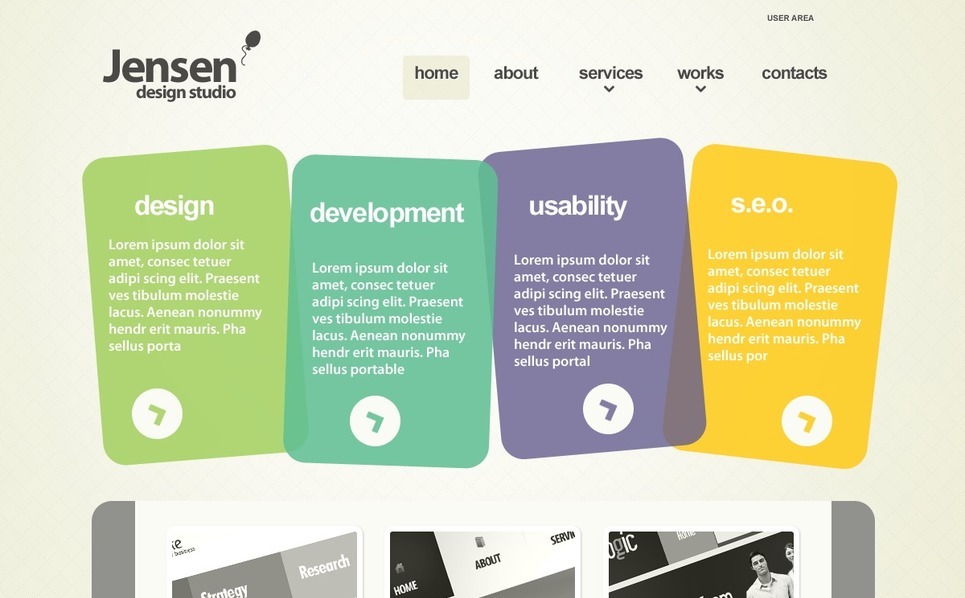 Design Studio Joomla Template 33841
