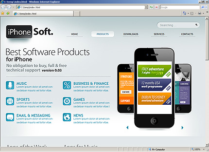 Website Template #33878