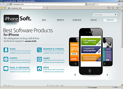 Website Template #33878