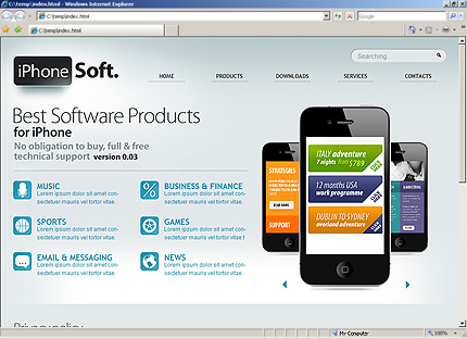 Website Template #33878