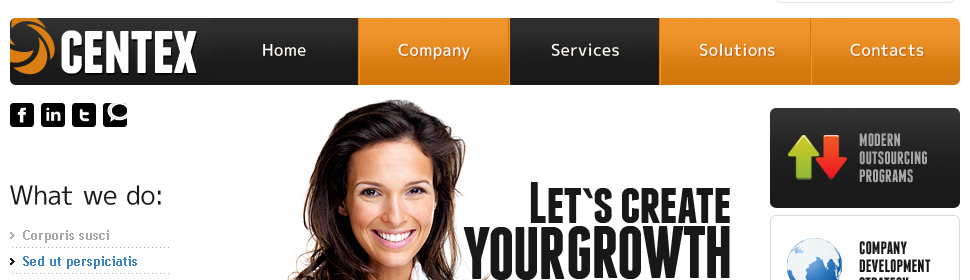 Website Template #33879