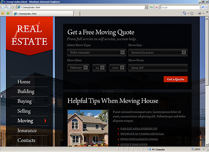 Website Template #33883