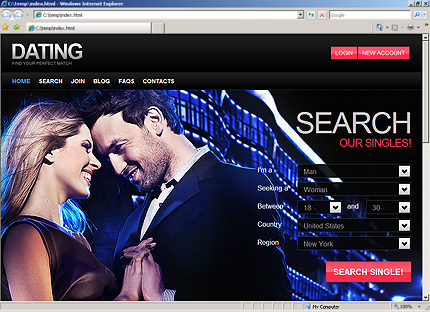 Website Template #33895