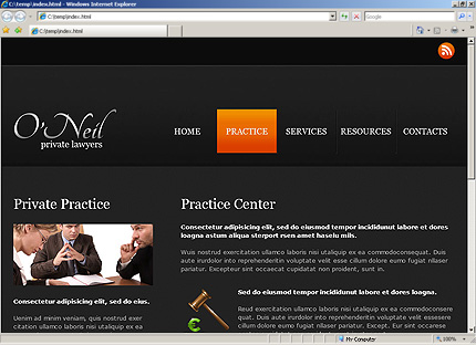 Website Template #33950