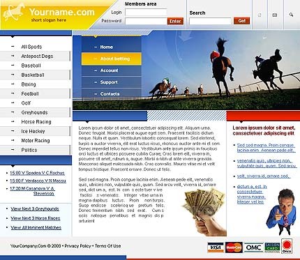 Website Template #3405