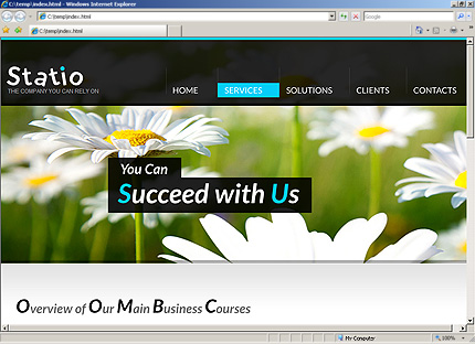 Website Template #34008