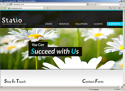Website Template #34008