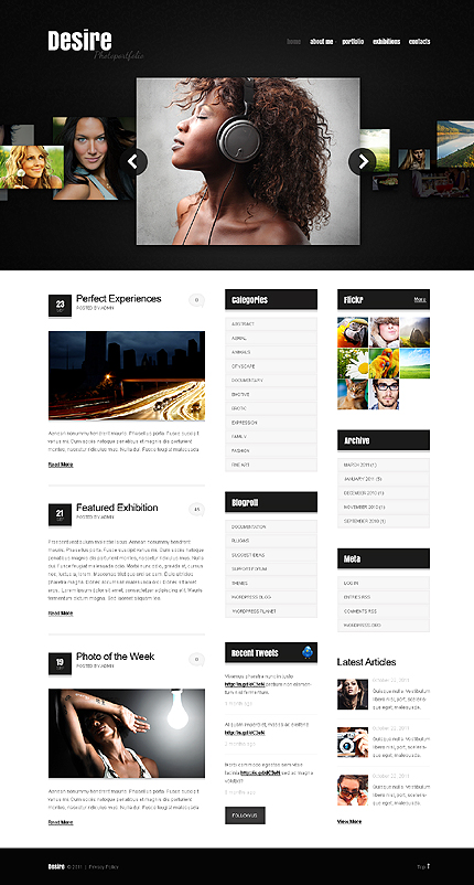 Website Template #34037