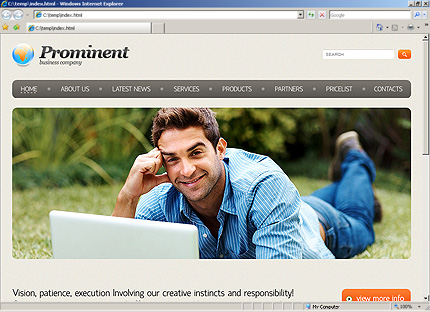 Website Template #34193
