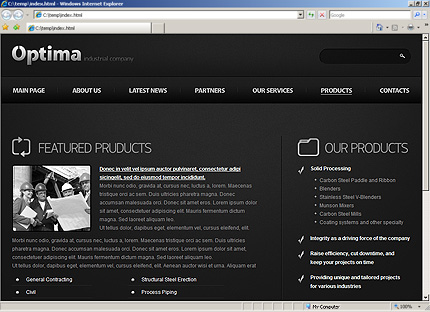 Website Template #34220