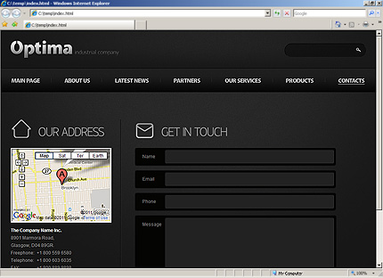 Website Template #34220