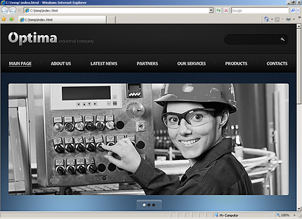 Website Template #34220