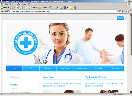 Website Template #34261