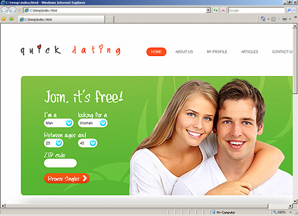 Website Template #34308